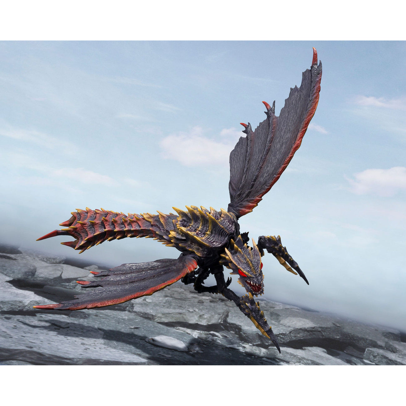 Image produit Godzilla Figurine articulée S.H. MonsterArts Megaguirus Evolution