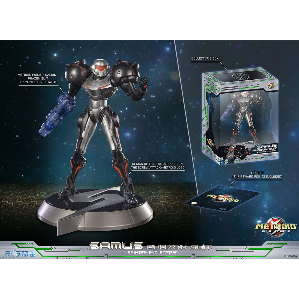 Image produit Metroid Prime Statue PVC Samus Phazon Suit Édition Standard