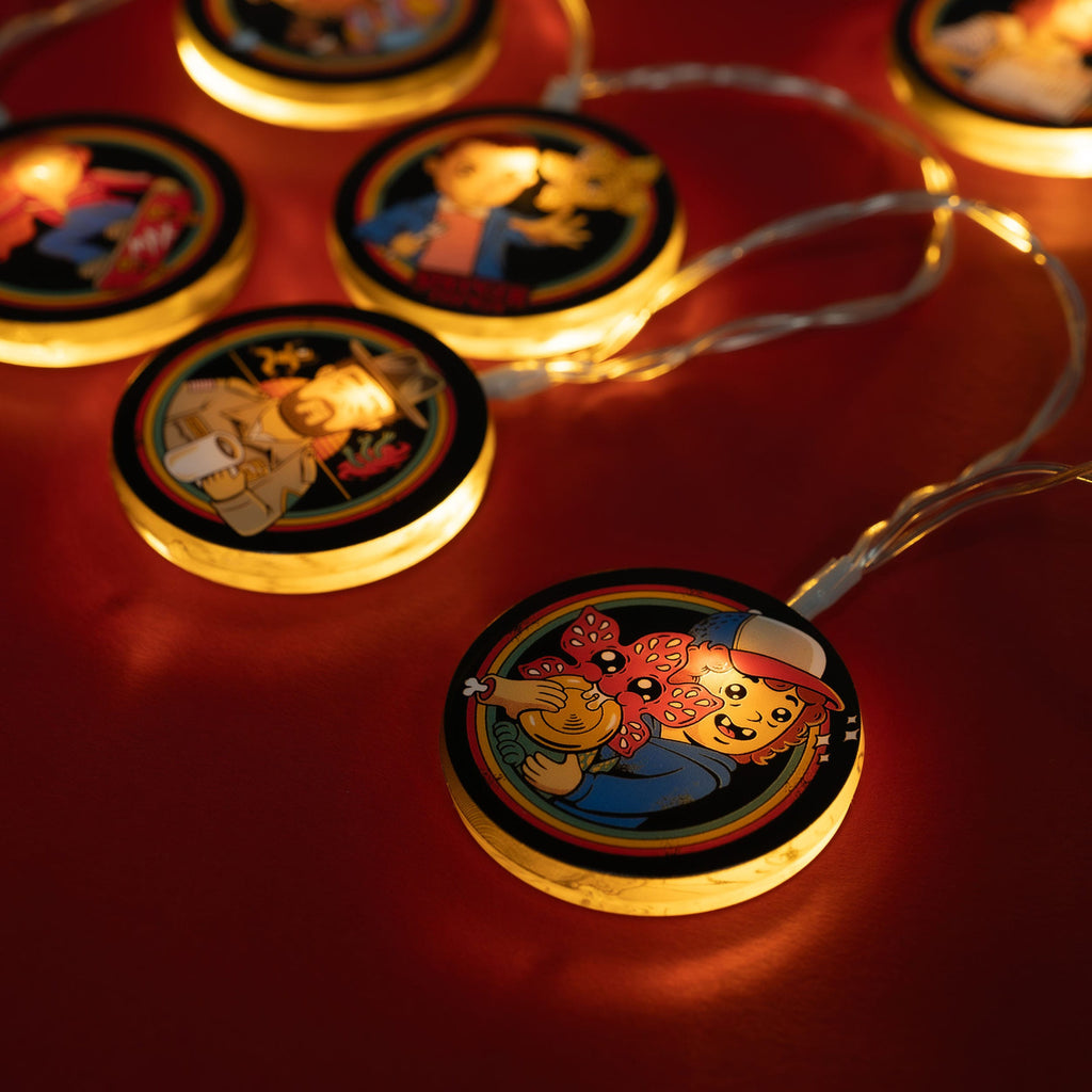 Image produit Stranger Things Guirlande lumineuse Personnages
