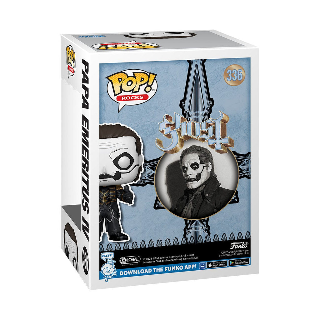 Image produit Ghost Figurine POP! Rocks Papa Emeritus IV vinyle 9 cm