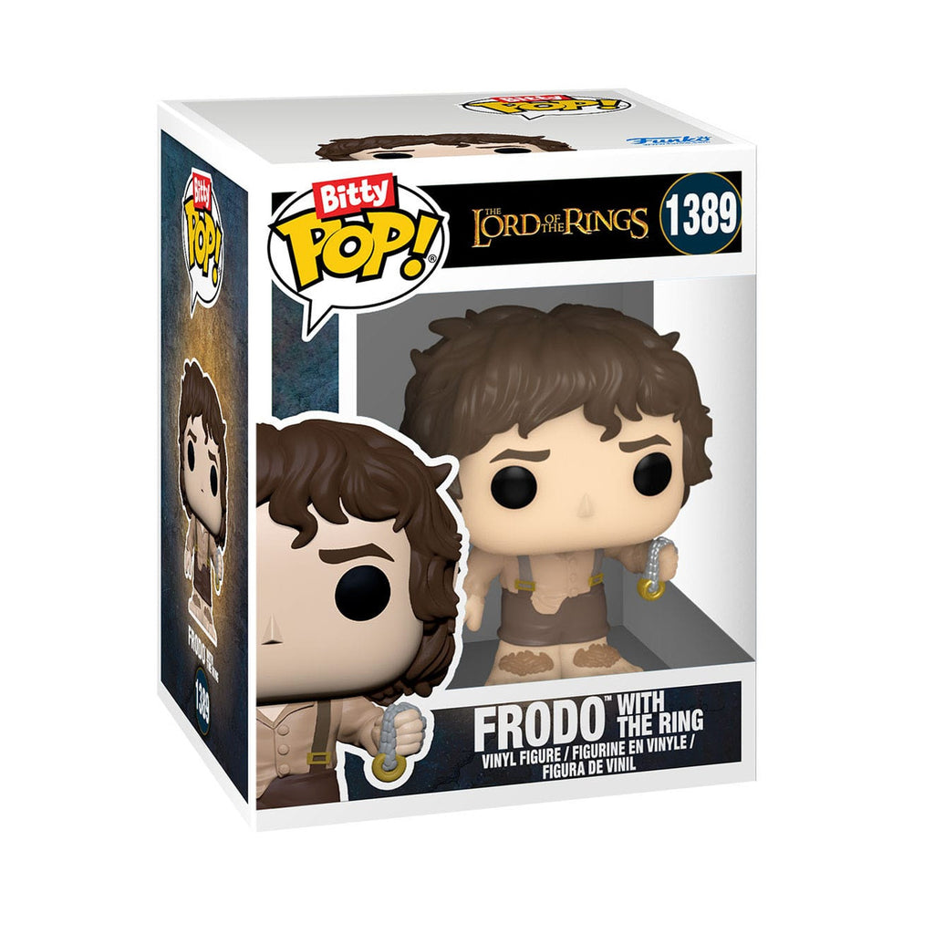 Image produit Le Seigneur des Anneaux Figurine Vinyle Bitty POP! Town Frodon dans la Comté