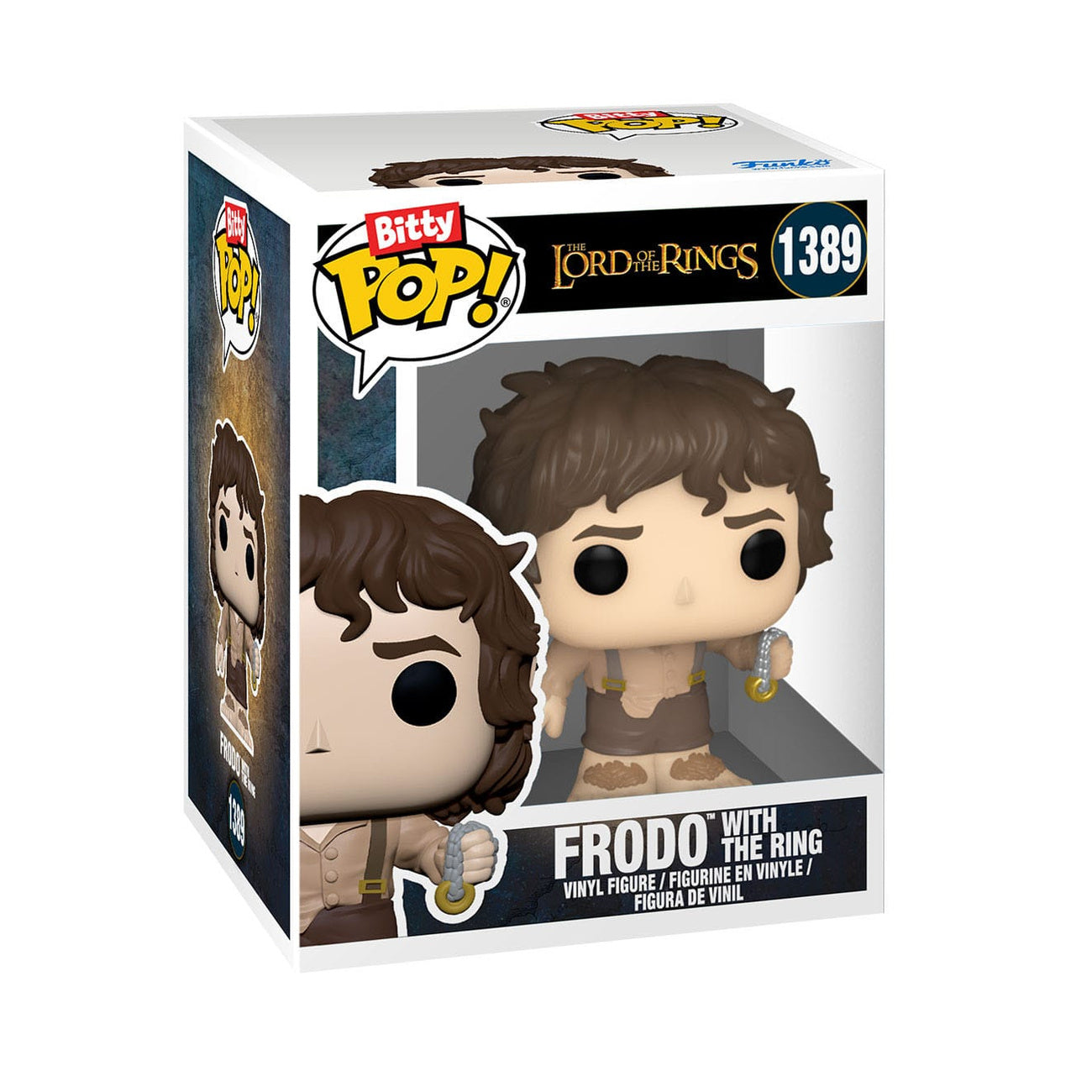 Image produit Le Seigneur des Anneaux Figurine Vinyle Bitty POP! Town Frodon dans la Comté