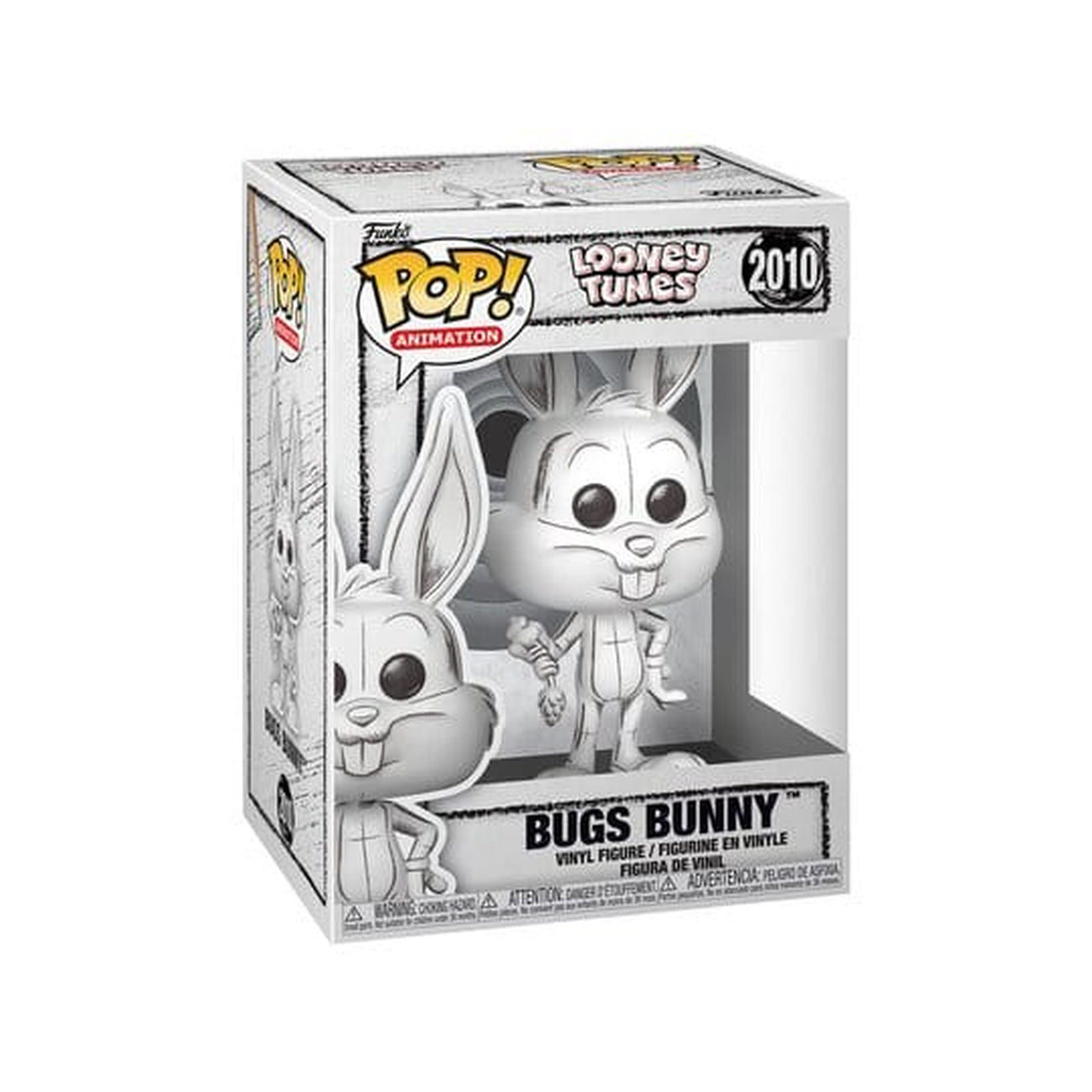 Image produit Looney Tunes POP! Animation Figurine en vinyle Bugs 9 cm