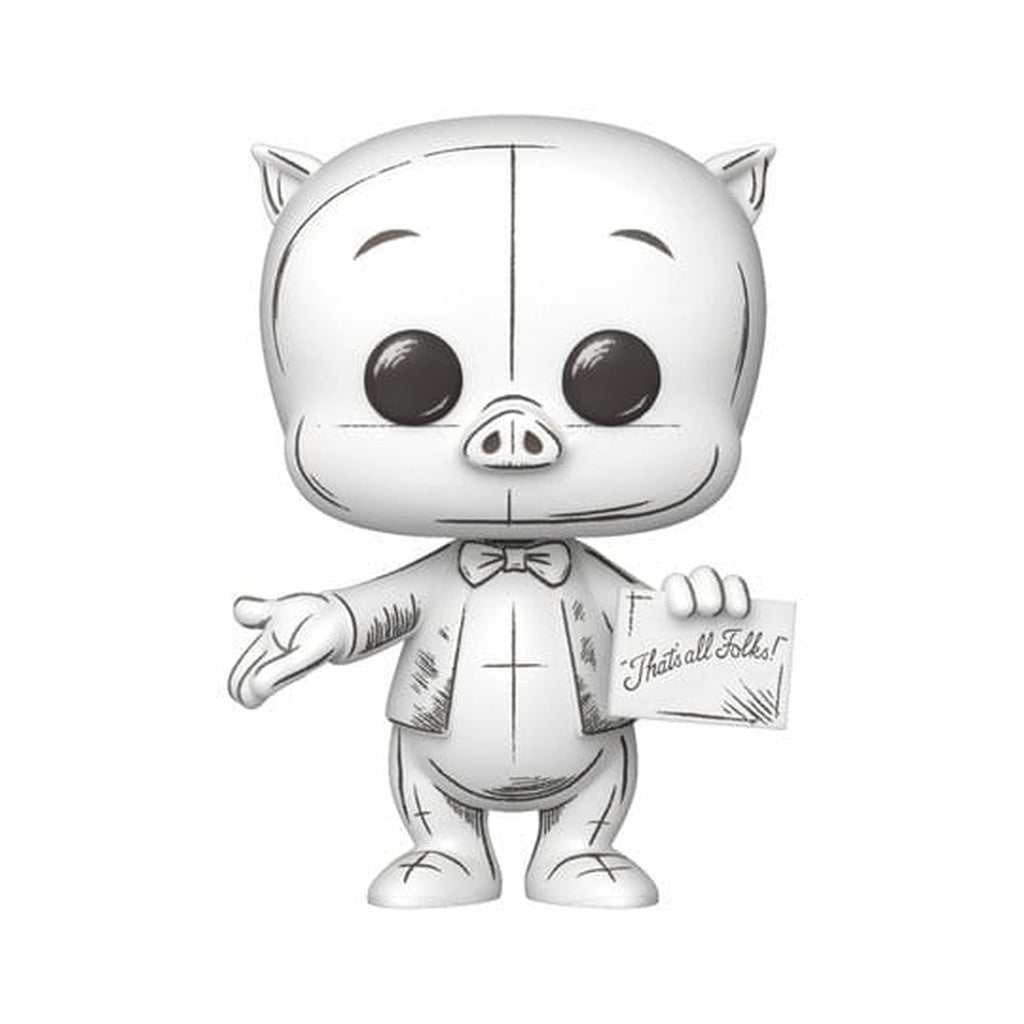 Image produit Looney Tunes POP! Animation figurine en vinyle Porky Pig ? 9 cm