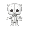 Image produit Looney Tunes POP! Animation figurine en vinyle Porky Pig ? 9 cm