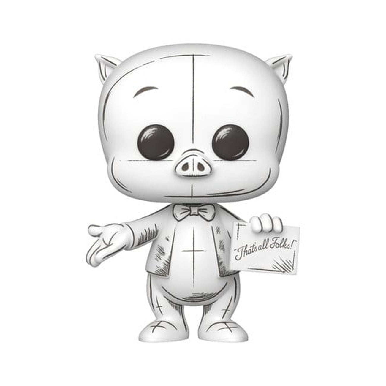 Image produit Looney Tunes POP! Animation figurine en vinyle Porky Pig ? 9 cm