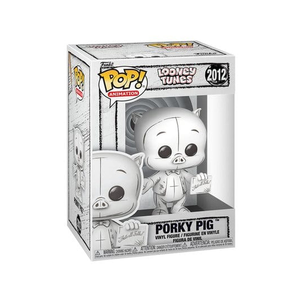 Image produit Looney Tunes POP! Animation figurine en vinyle Porky Pig ? 9 cm