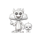Image produit Figurine vinyle Looney Tunes POP! & Buddy Animation