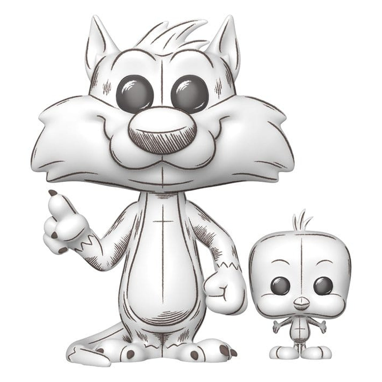 Image produit Figurine vinyle Looney Tunes POP! & Buddy Animation