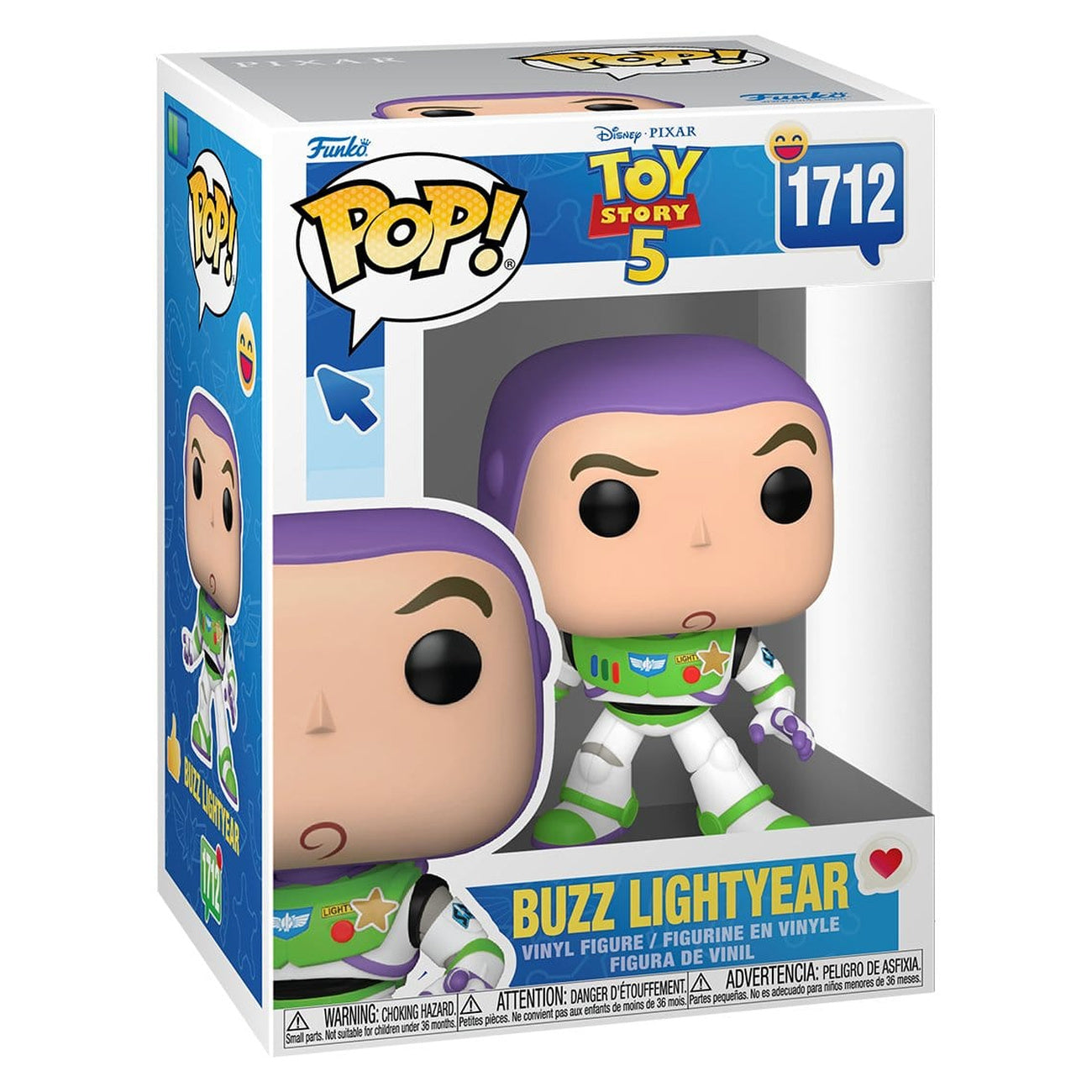 Image produit Toy Story 5 POP! Disney figurine en vinyle Buzz l'Éclair 9 cm
