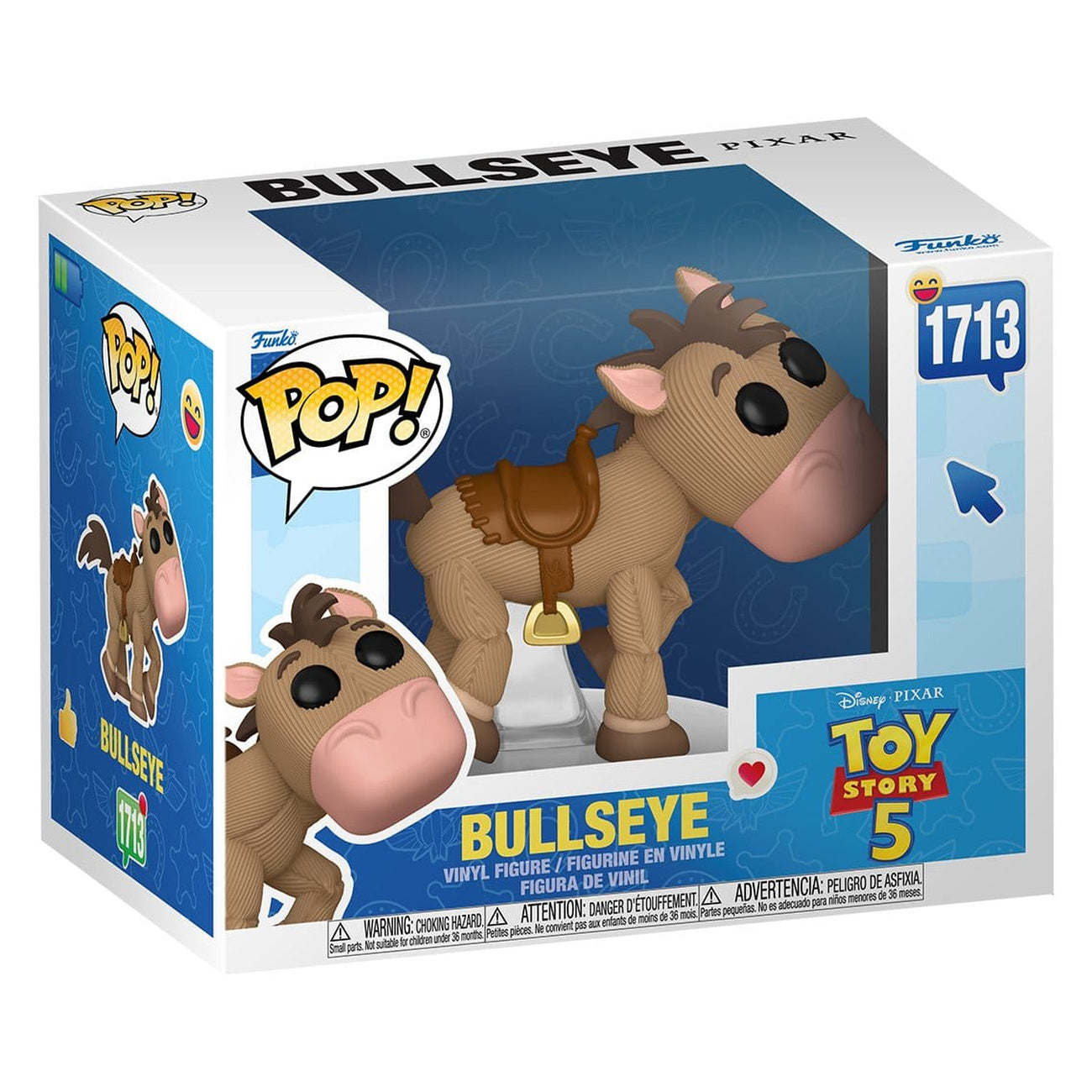 Image produit Toy Story 5 Figurine POP! Premium Vinyl Bullseye 9 cm