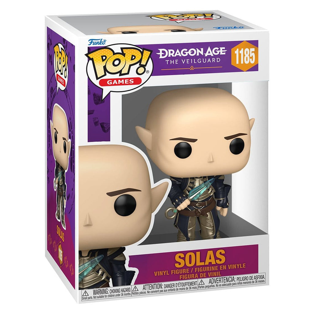Image produit Dragon Age: The Veilguard Figurine en vinyle POP! Games Solas 9 cm