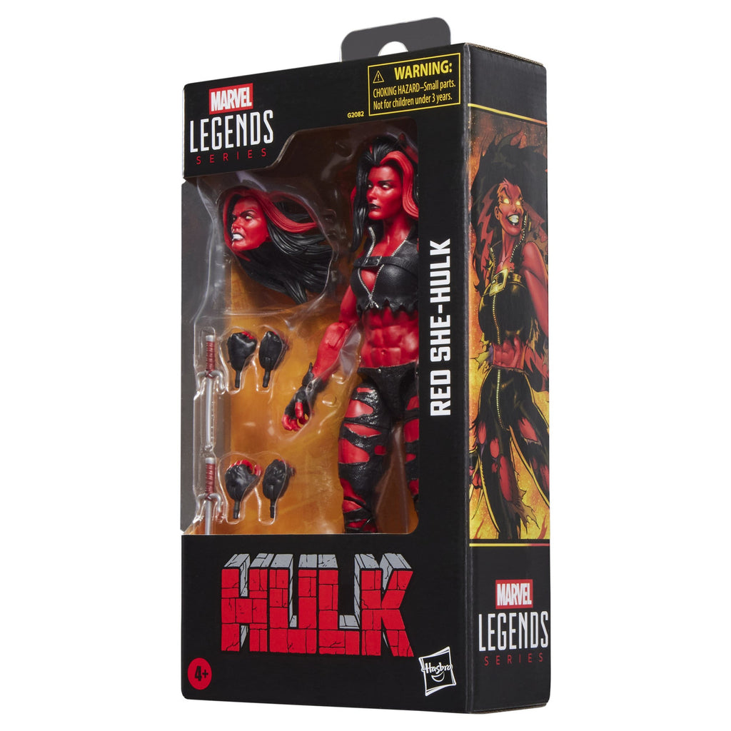 Image produit Hulk Marvel Legends figurine d’action Red She-Hulk 15 cm