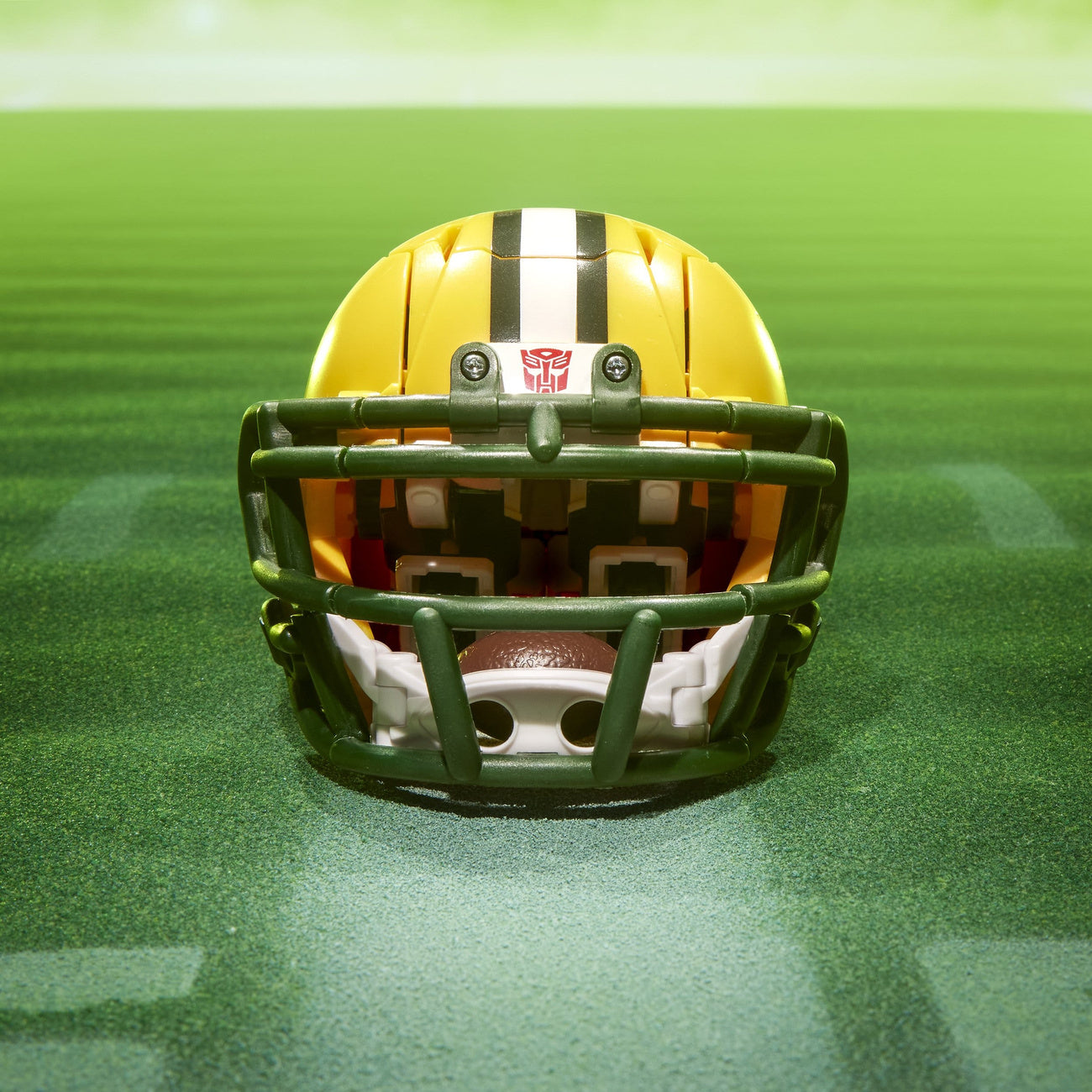 Image produit Transformers x NFL Figurine articulée Green Bay Packers : Tundra
