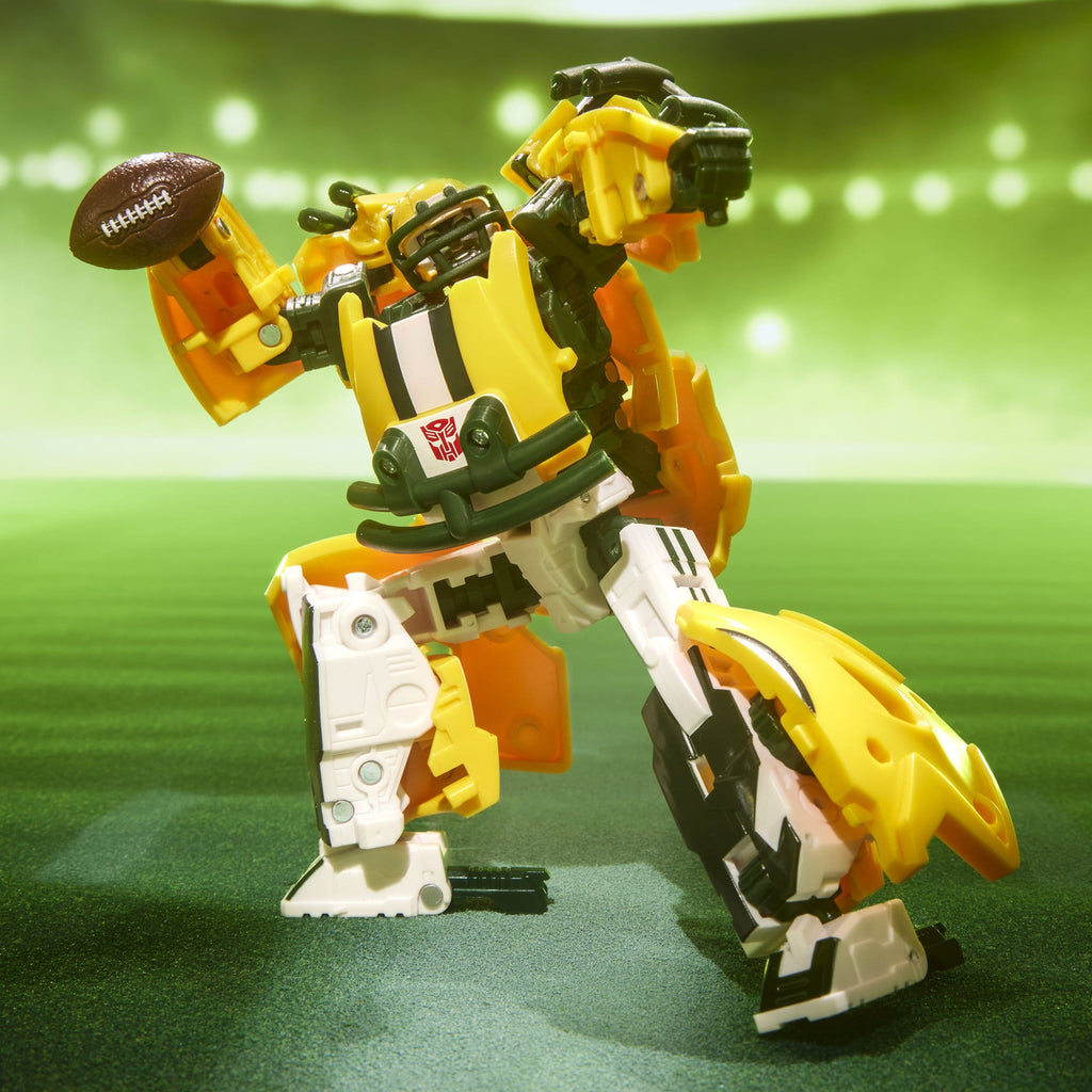 Image produit Transformers x NFL Figurine articulée Green Bay Packers : Tundra