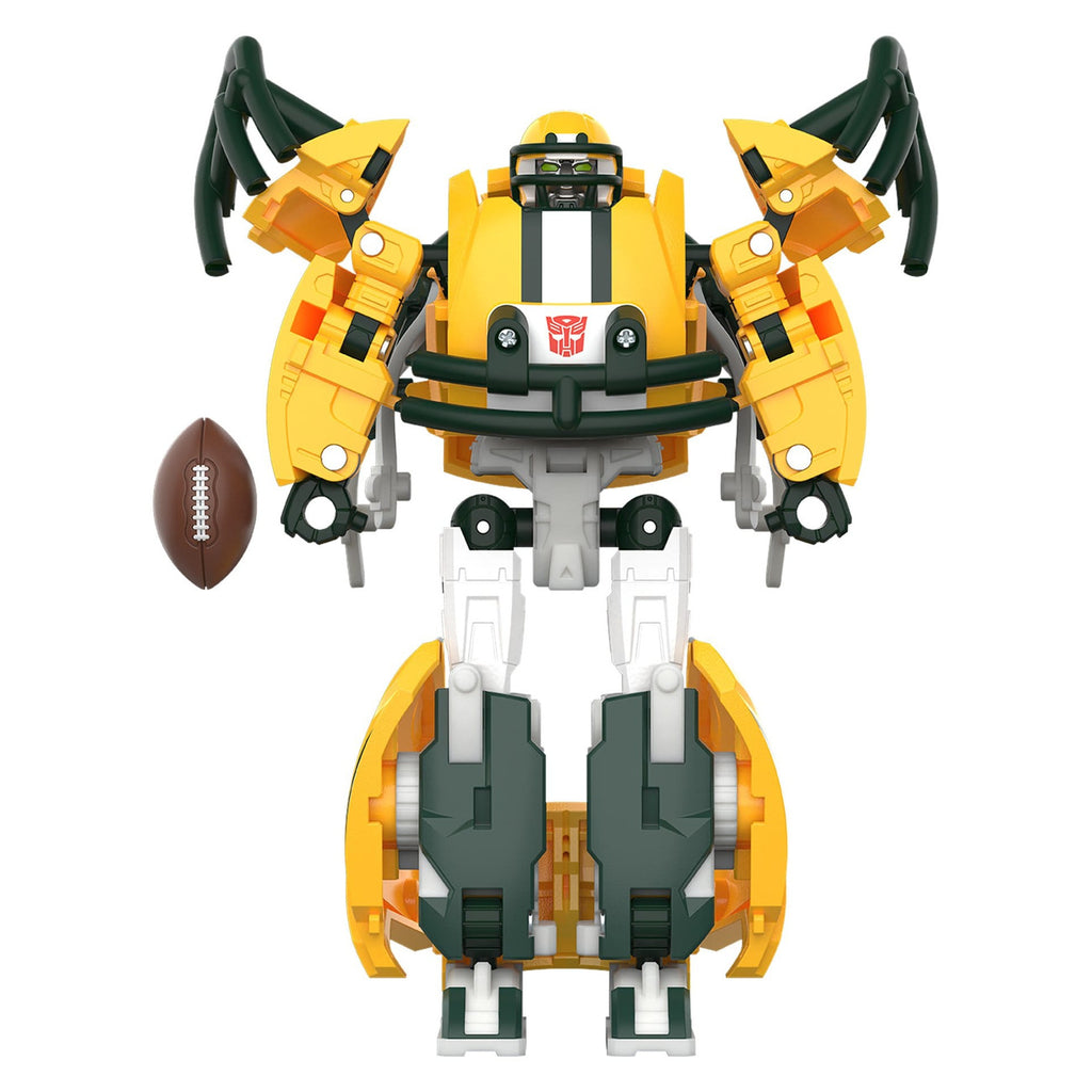 Image produit Transformers x NFL Figurine articulée Green Bay Packers : Tundra