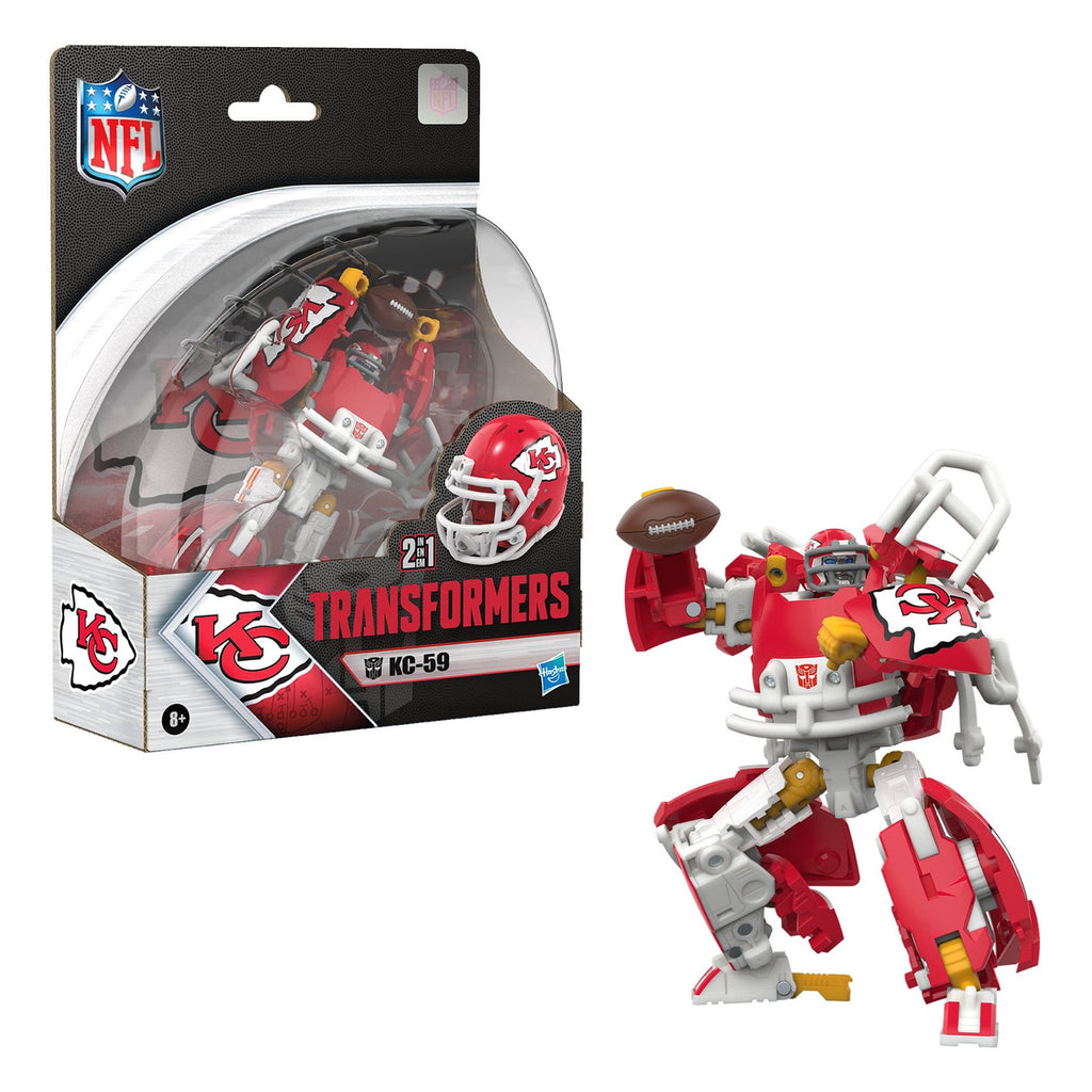 Product image Transformers x NFL Action Figure Kansas City Chiefs: KC-59 14