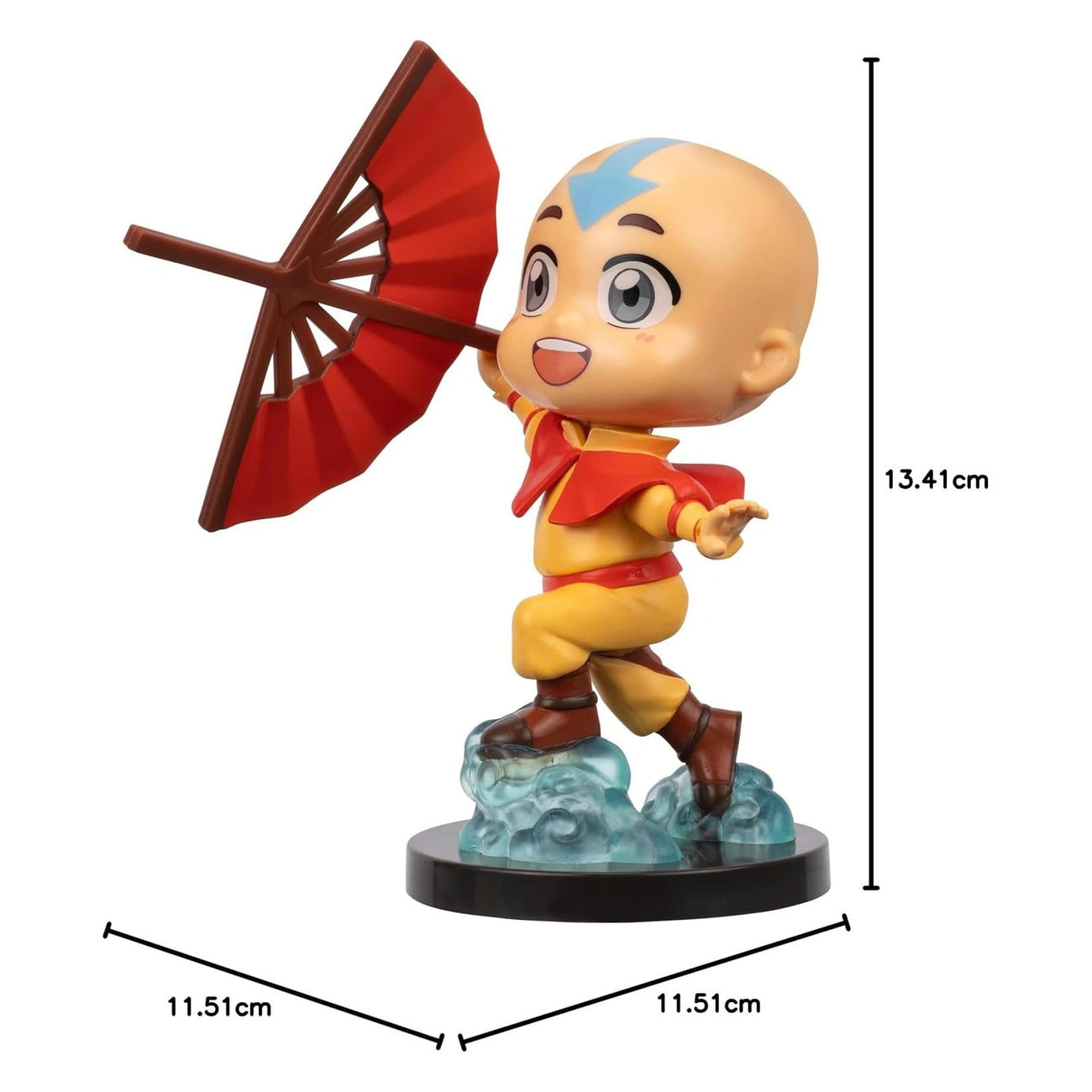 Image produit Avatar – Le dernier maître de l’air mini-figurine kawaii Aang (Livre)