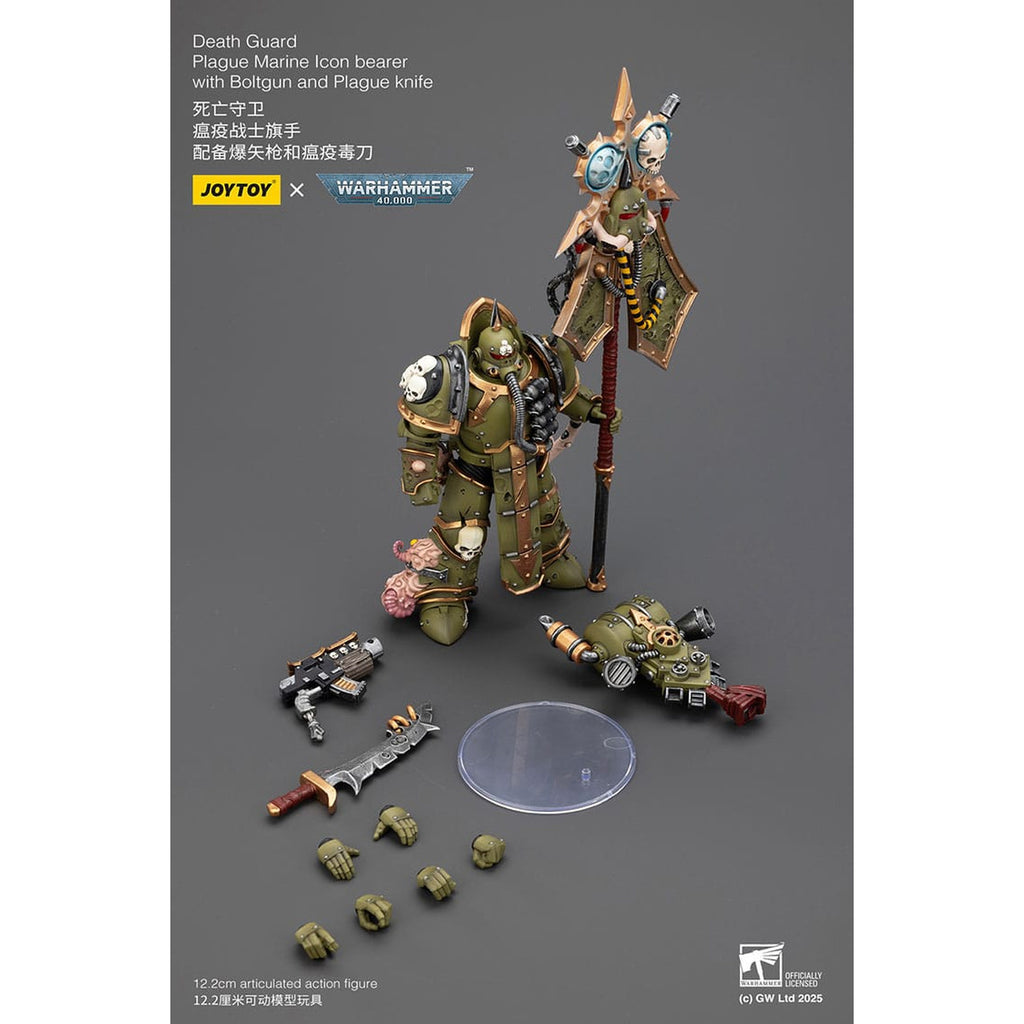 Product image Warhammer 40,000 Action Figure Death Guard Plague Marine Icon