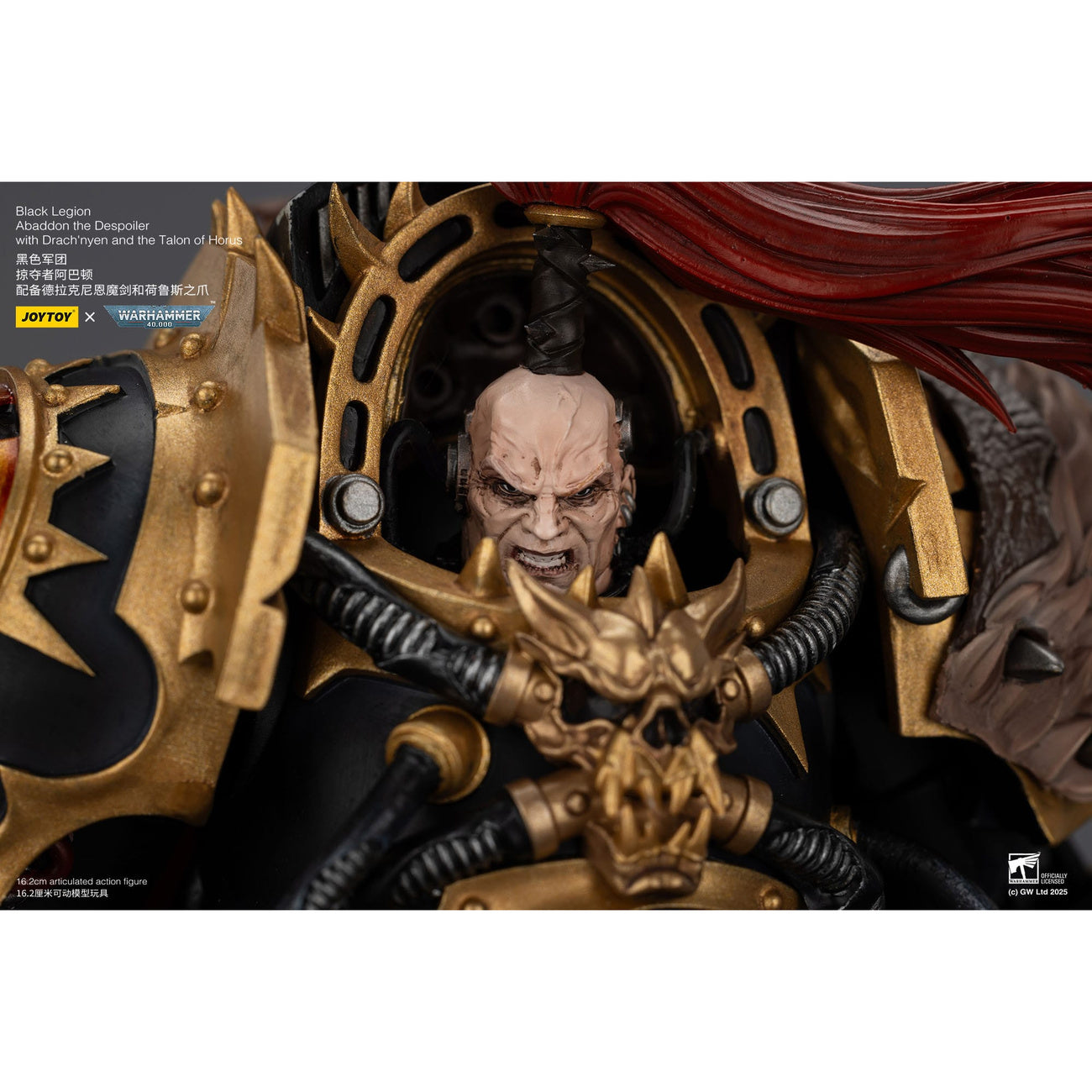 Image produit Warhammer 40,000 figurine articulée Black Legion Abaddon le Fléau
