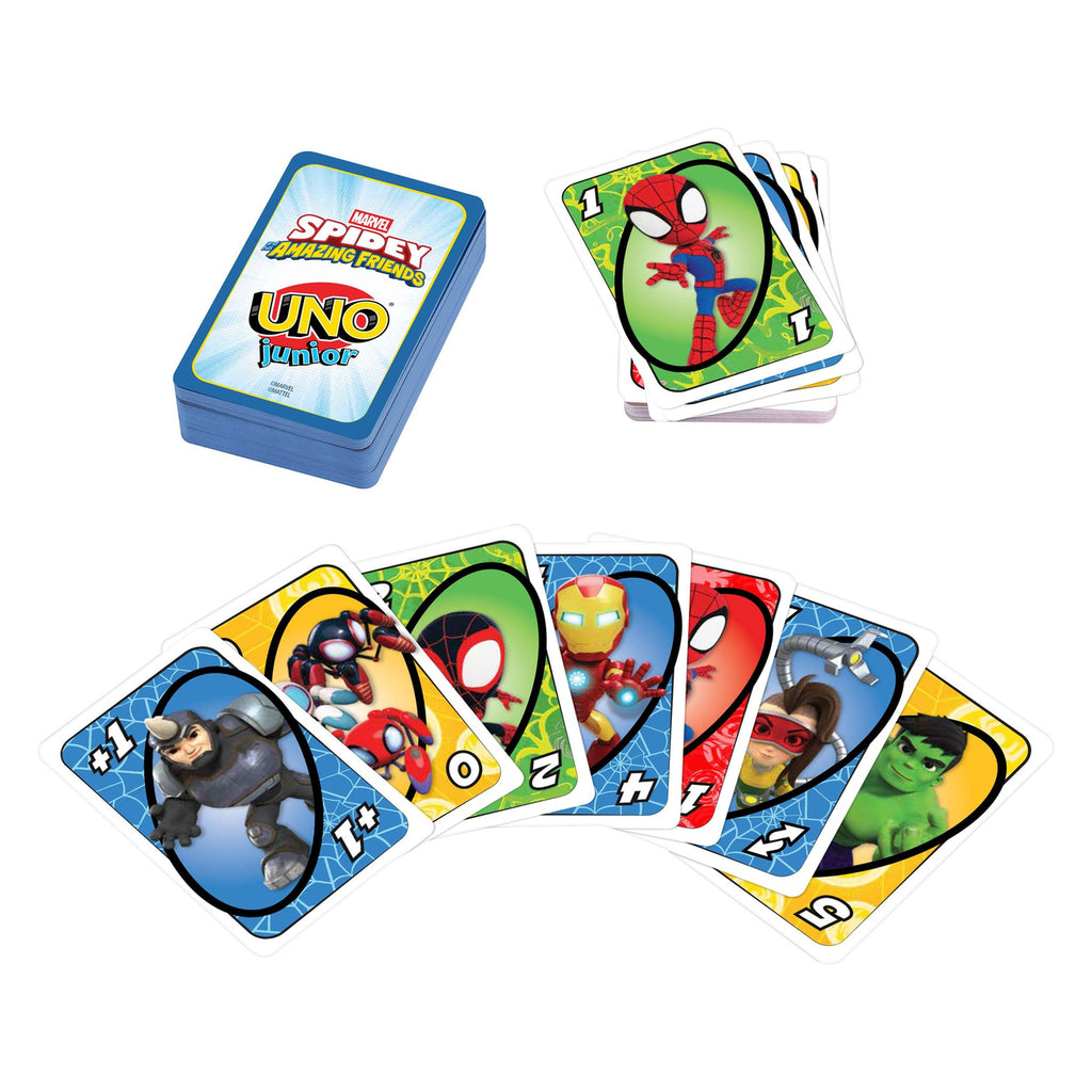 Image produit Spidey et ses Amis Extraordinaires – Jeu de cartes UNO Junior