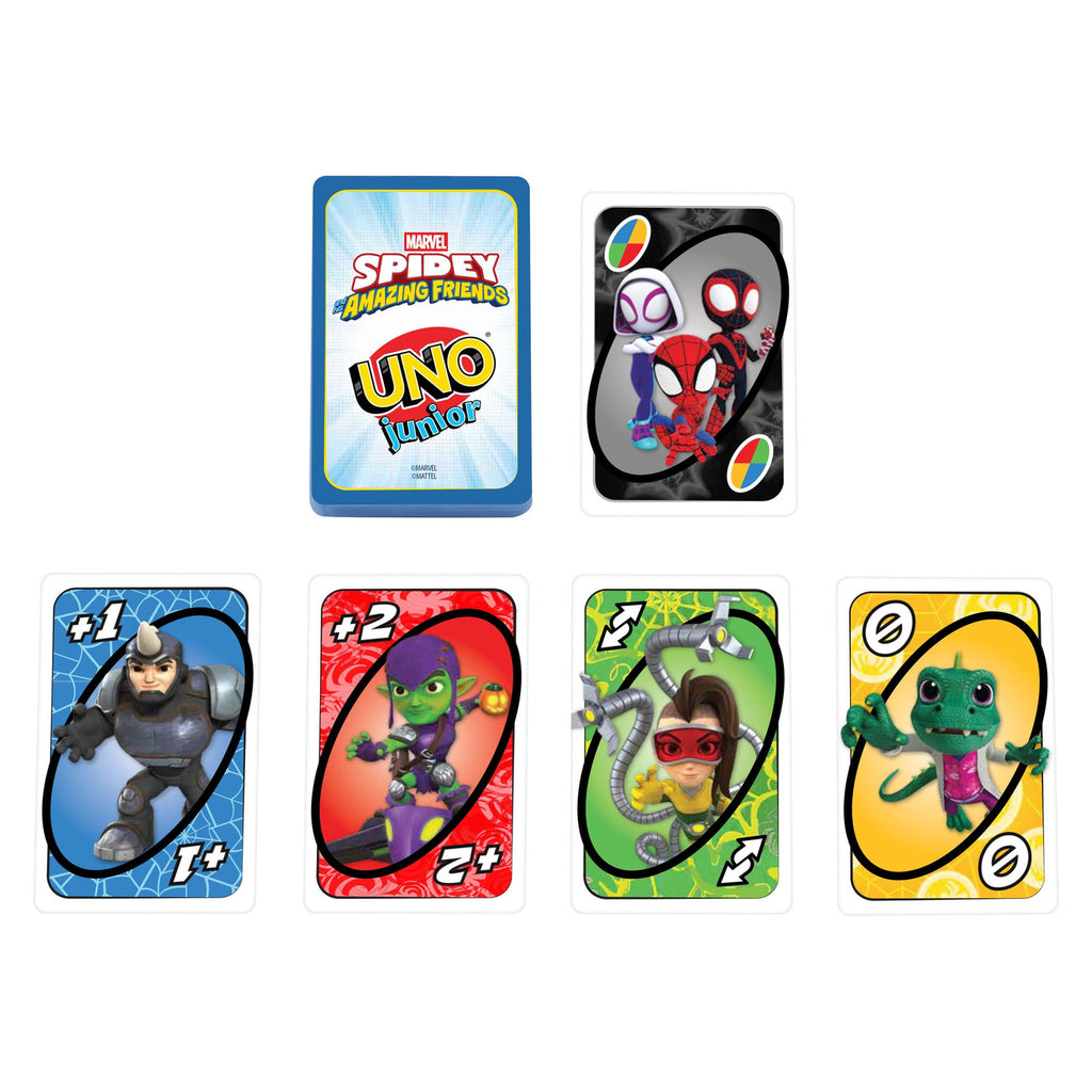 Image produit Spidey et ses Amis Extraordinaires – Jeu de cartes UNO Junior