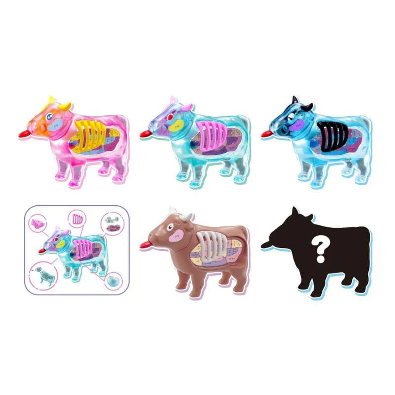 Product image Kaitai Fantasy Mini Figures 4-Pack Collection Beef 6 cm