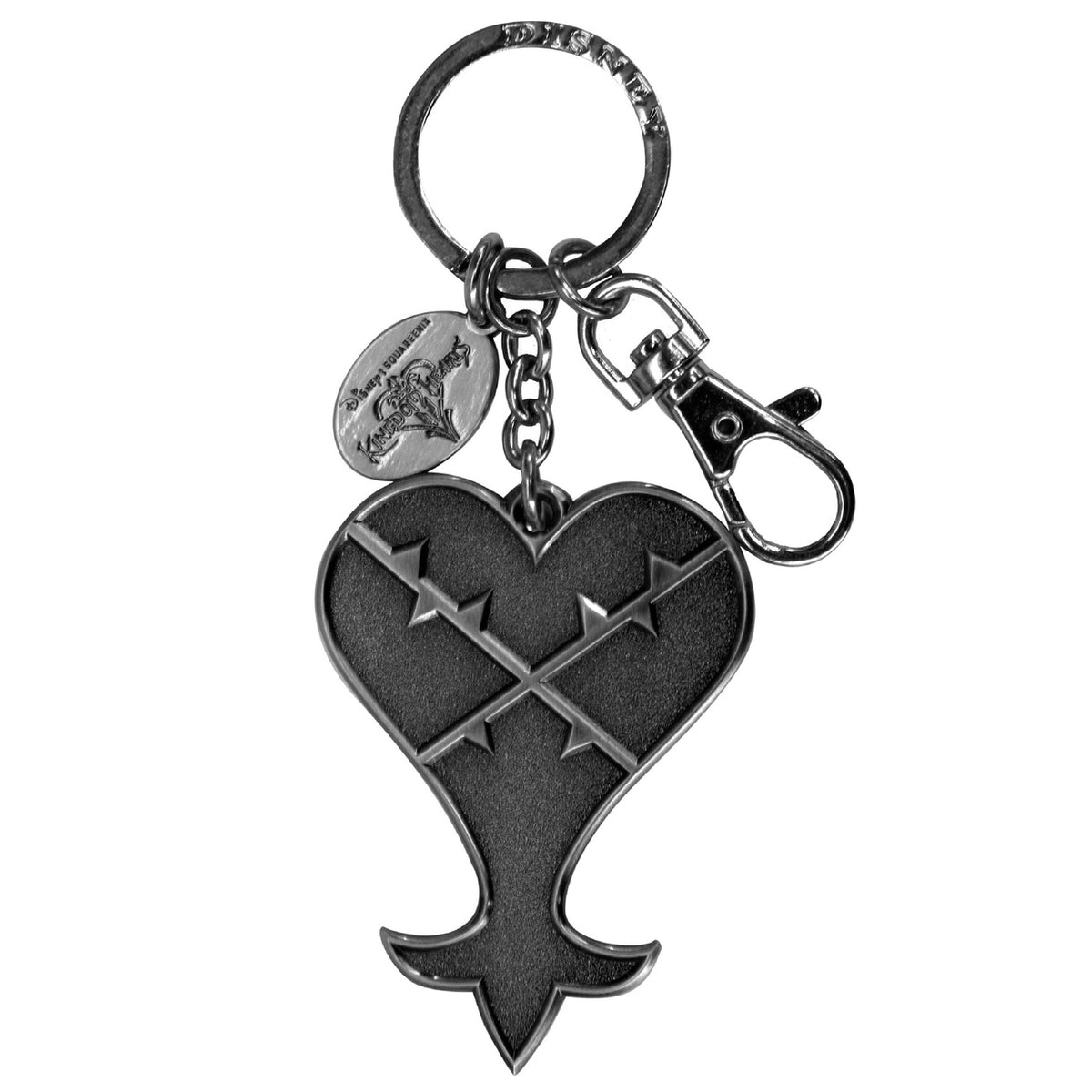 Image produit Kingdom Hearts Porte-clés en métal Logo Sans-cœur