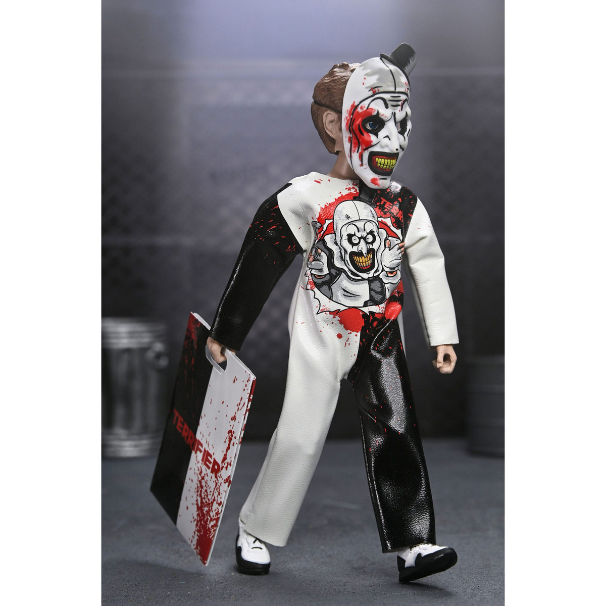 Image produit Terrifier Ben Cooper figurine articulée Costume Series 9 Art the Clown