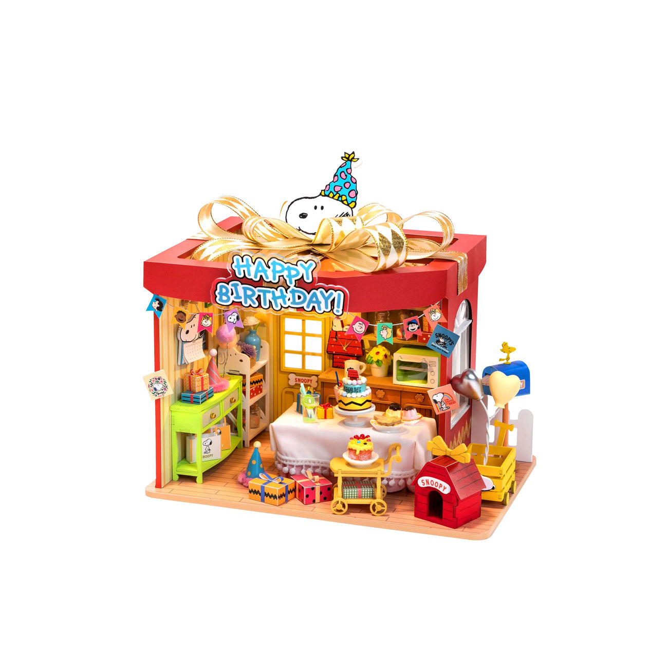 Image produit Les Peanuts Puremind Set de construction Birthday Party