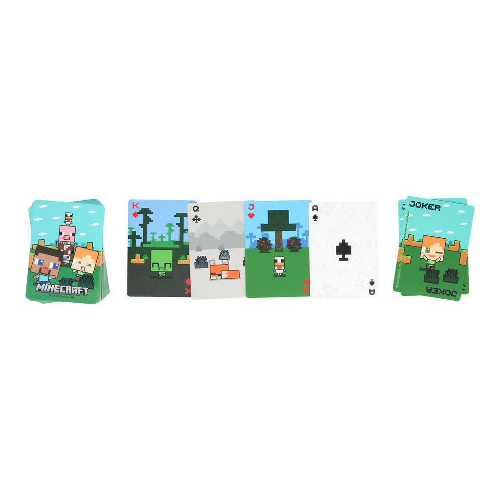 Image produit Cartes à jouer Minecraft Animaux