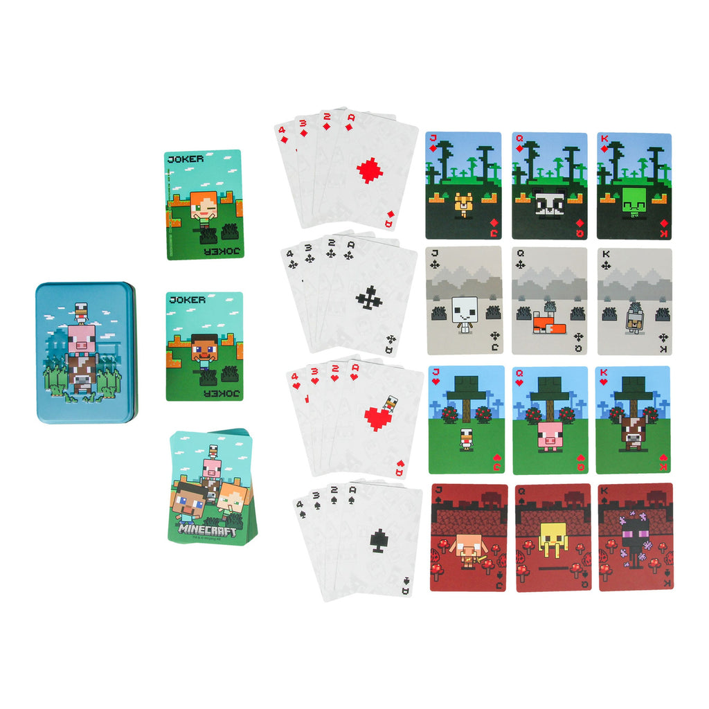 Image produit Cartes à jouer Minecraft Animaux