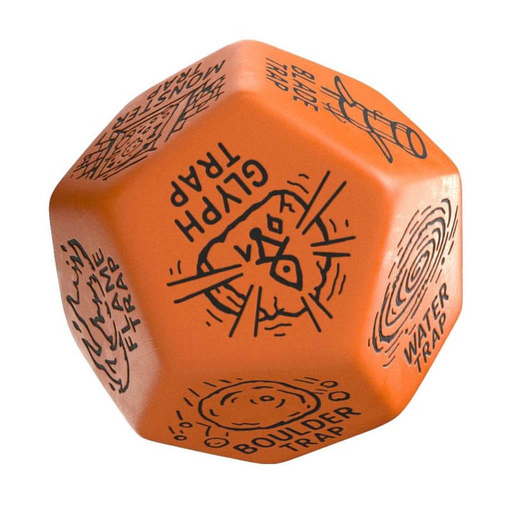 Image produit Viridian Dice Dé Jumbo Générateur de Pièges D12 Orange