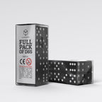 Product image Q Workshop Dice Set Full Pack D6 Black (20)