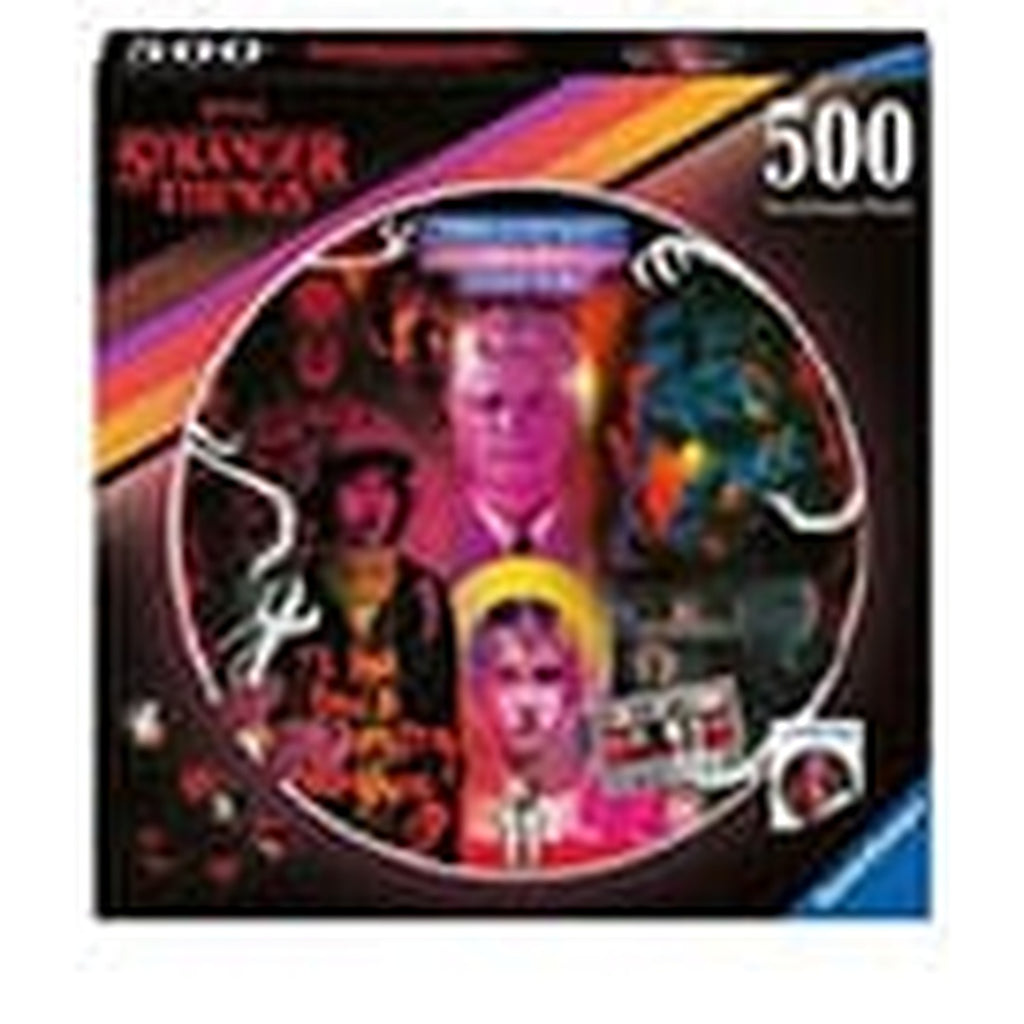 Image produit Stranger Things Puzzle Rond Friends Don't Lie (500 Pièces)
