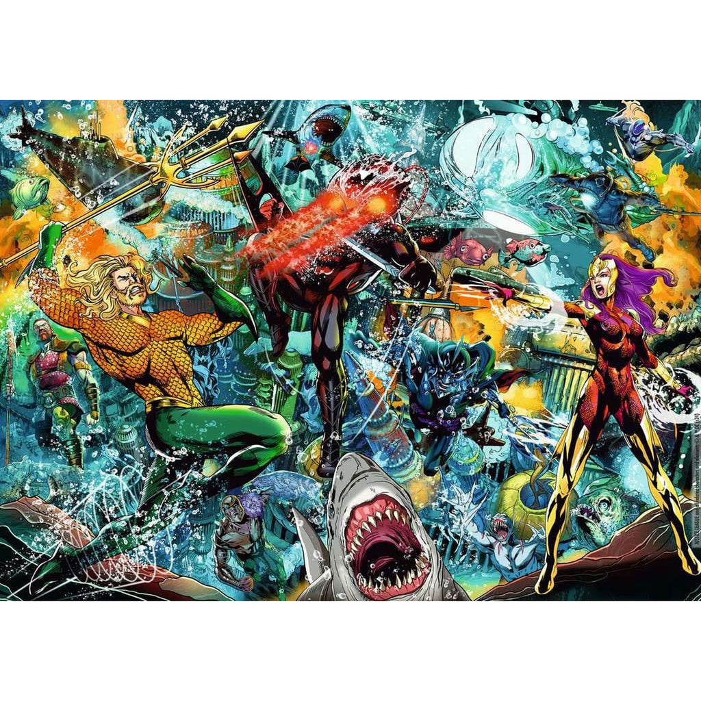 Image produit Puzzle DC Comics Aquaman (1000 pièces)