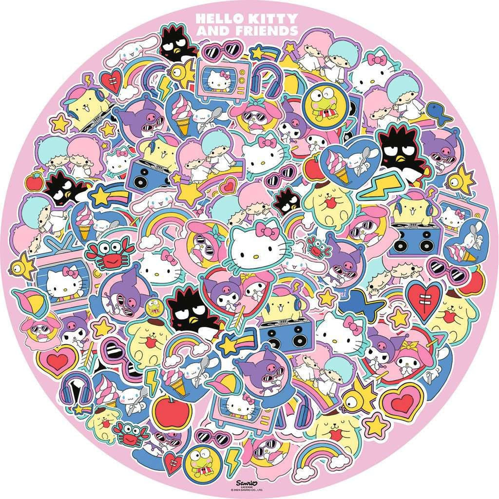 Image produit Hello Kitty and Friends Puzzle Rond (500 Pièces)