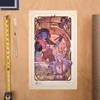 Image produit Critical Role Impression d’art Laura Bailey : 10e anniversaire