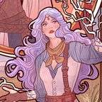 Image produit Critical Role Impression d’art Laura Bailey : 10e anniversaire