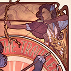 Image produit Critical Role Impression d’art Laura Bailey : 10e anniversaire