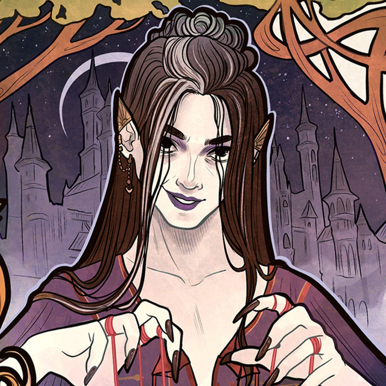 Image produit Critical Role Affiche d’Art Marisha Ray : 10e Anniversaire