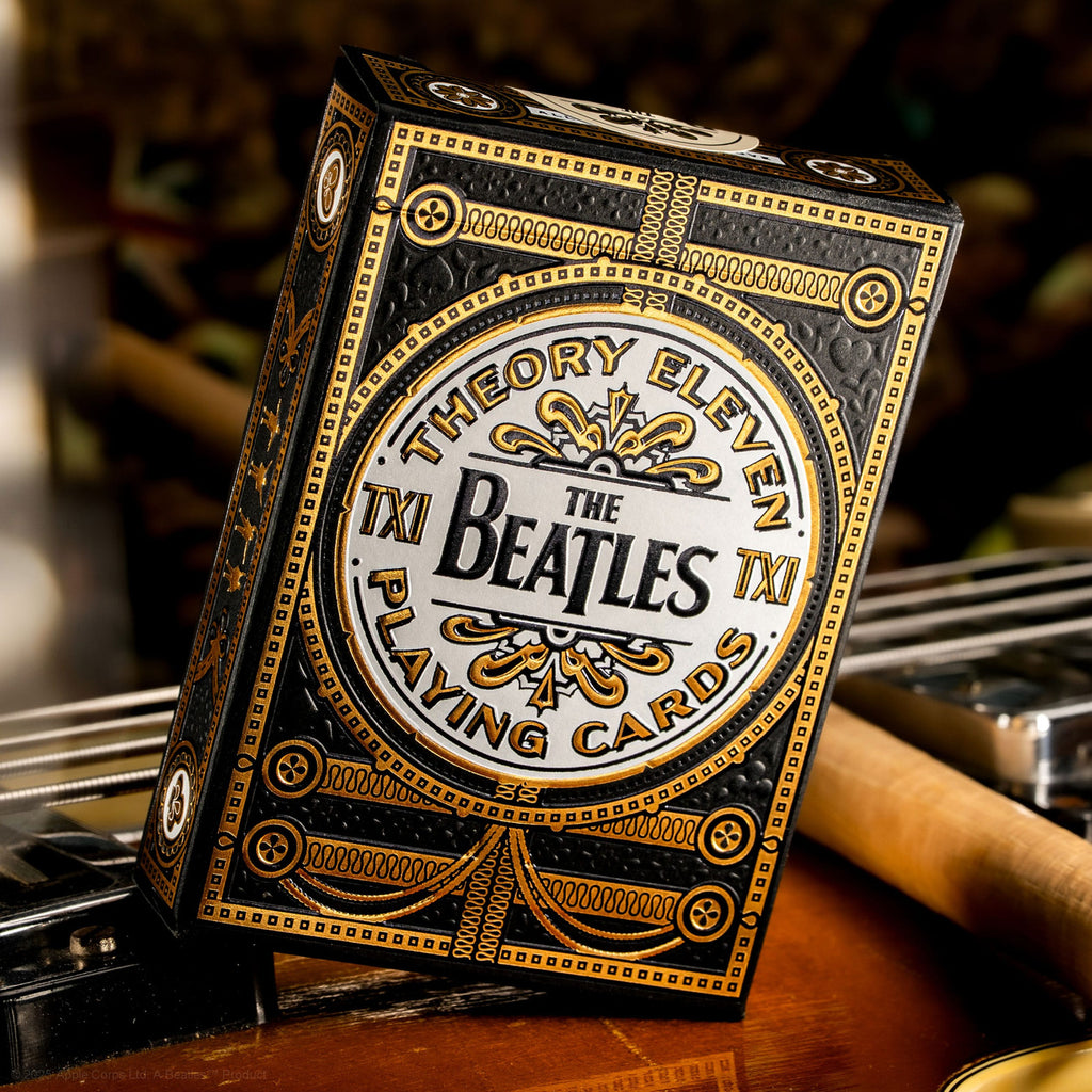 Image produit The Beatles Jeu de cartes Black Édition Spéciale