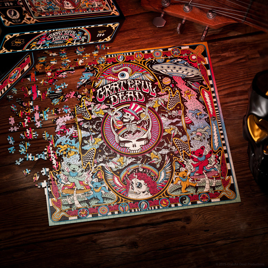 Image produit The Grateful Dead Puzzle Multidimensionnel (1000 Pièces)