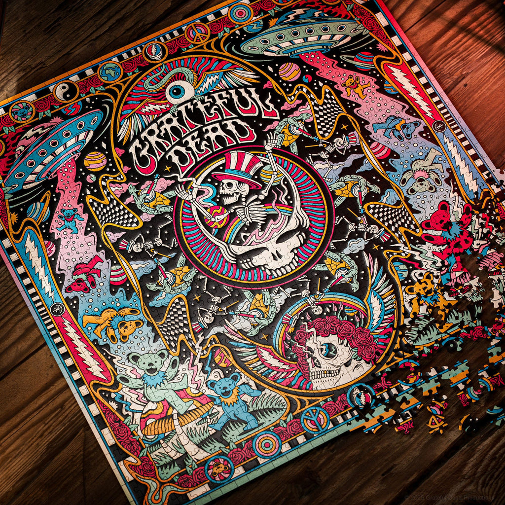 Image produit The Grateful Dead Puzzle Multidimensionnel (1000 Pièces)
