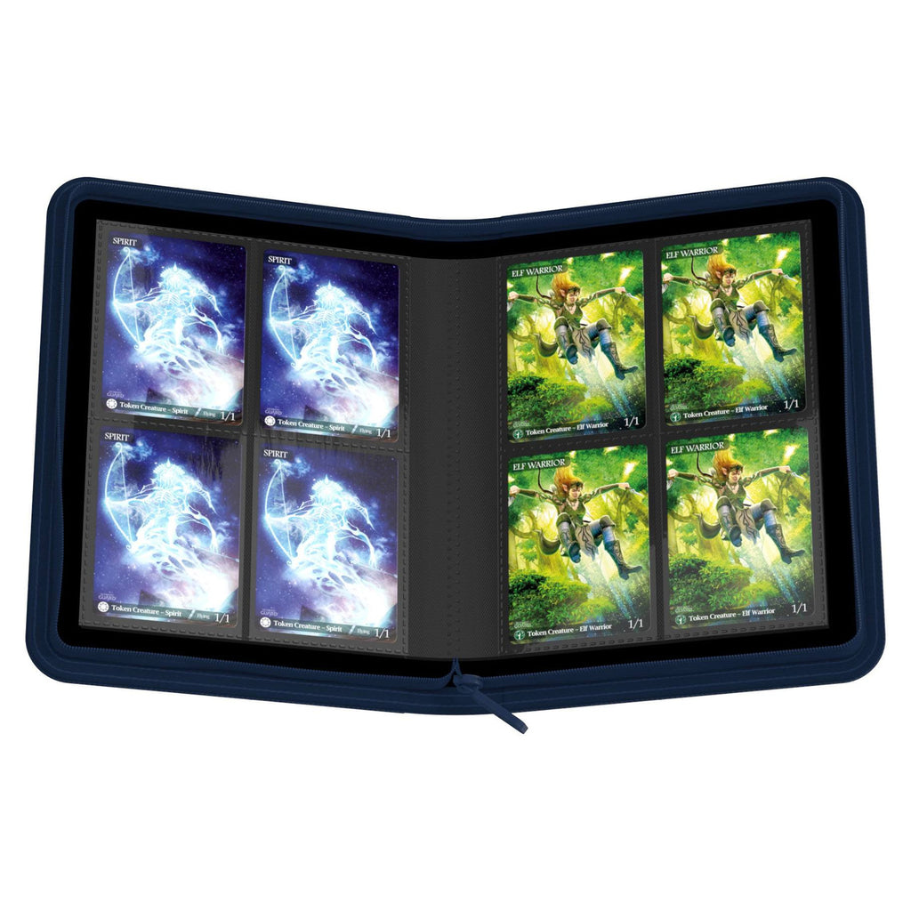 Image produit Ultimate Guard Zipfolio 160 8-Pocket Xenoskin - Bleu