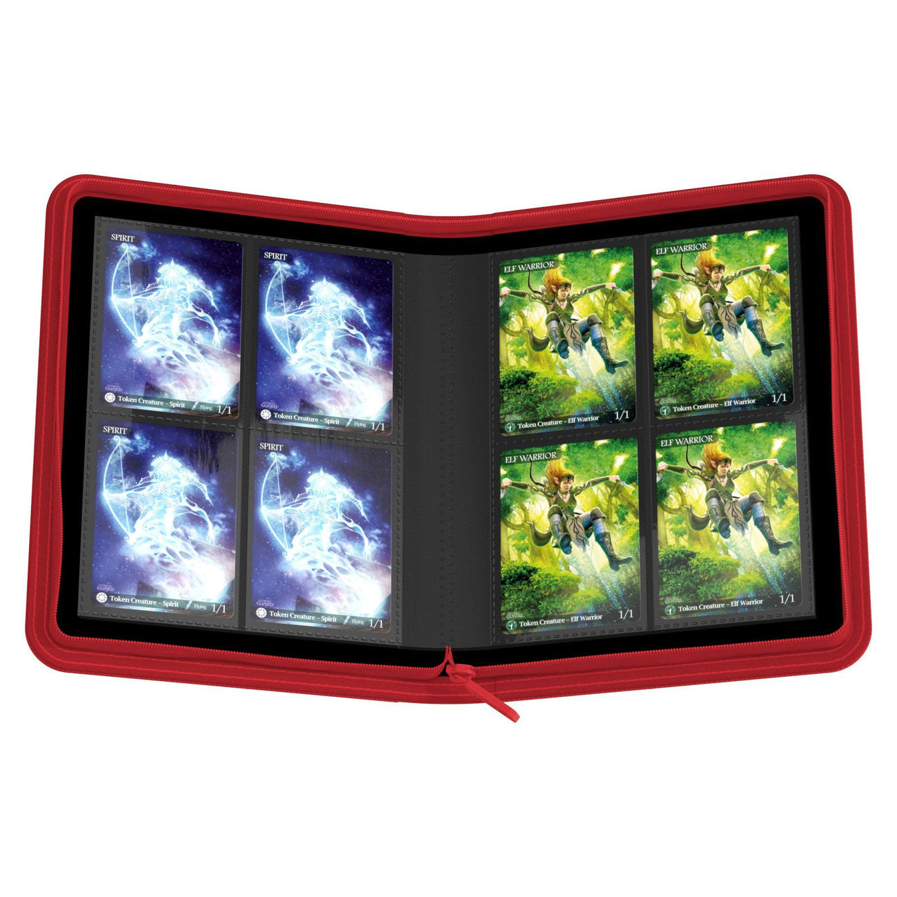 Product image Ultimate Guard Zipfolio 160 8-Pocket Xenoskin - Red