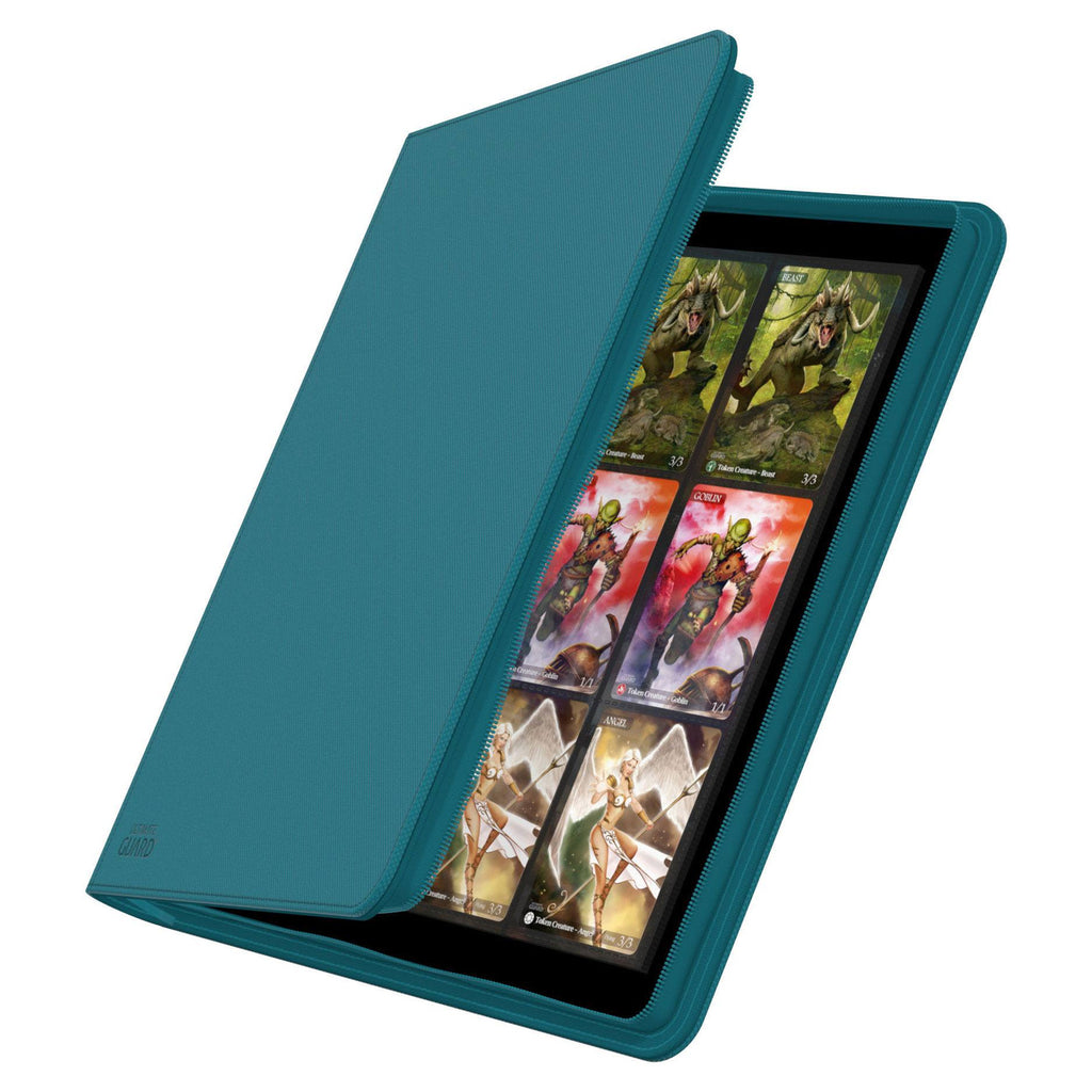 Image produit Ultimate Guard Zipfolio 480 24 pochettes Xenoskin - Pétrole