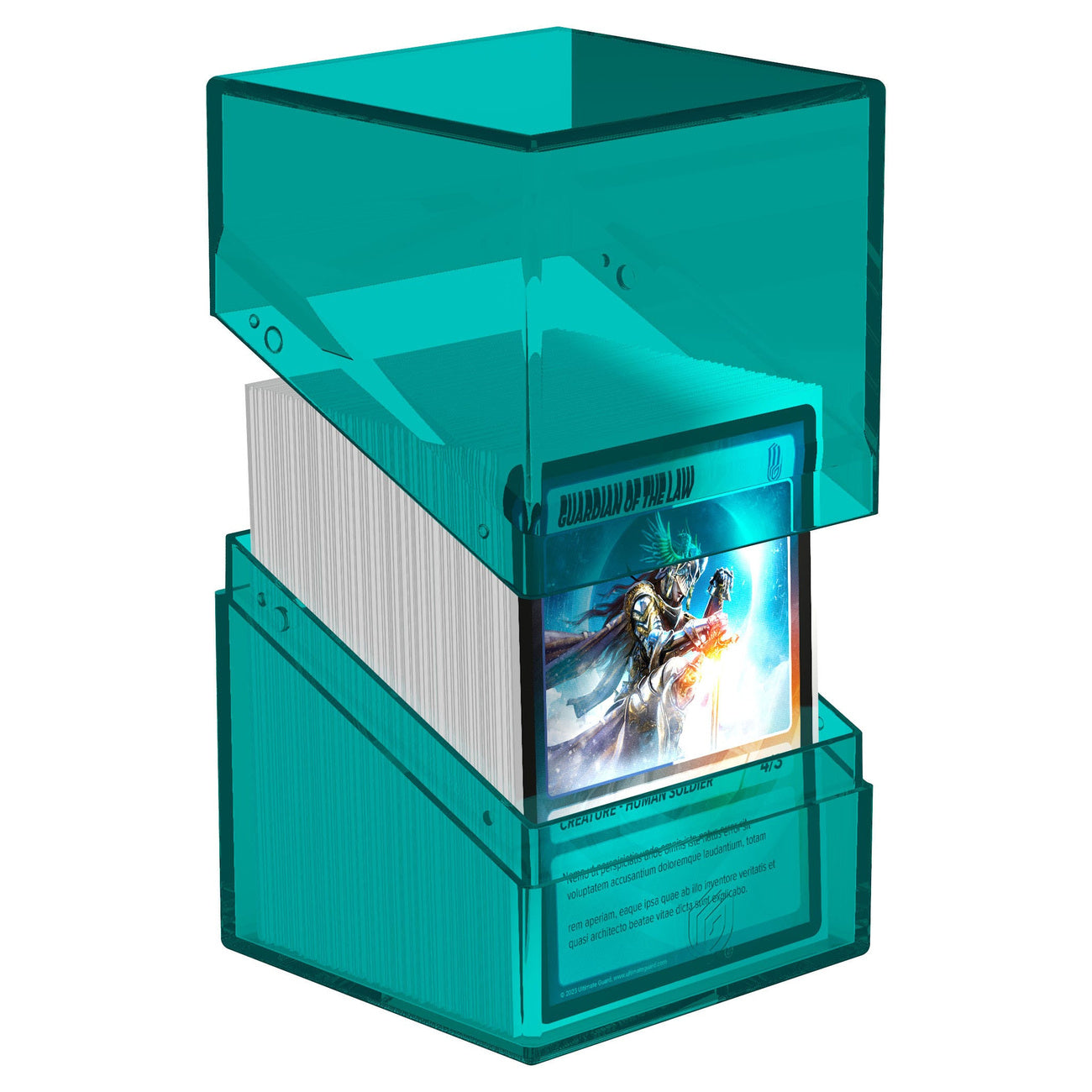Image produit Ultimate Guard Boulder 100+ Clear - Malachite