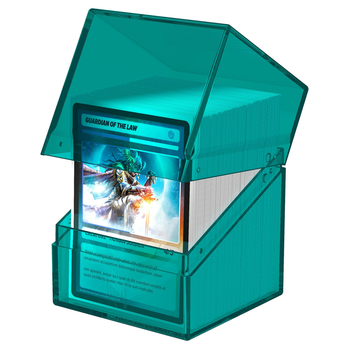 Image produit Ultimate Guard Boulder 100+ Clear - Malachite