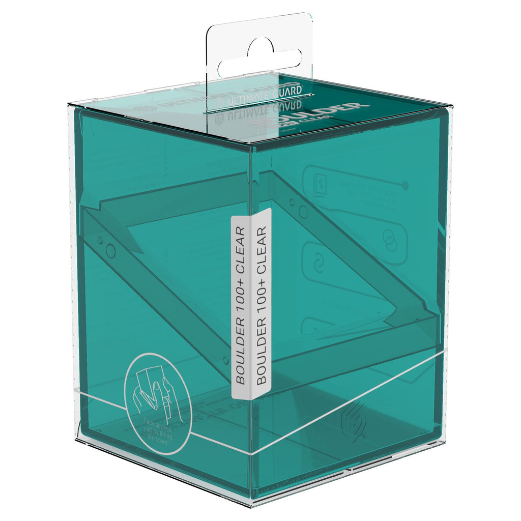 Image produit Ultimate Guard Boulder 100+ Clear - Malachite